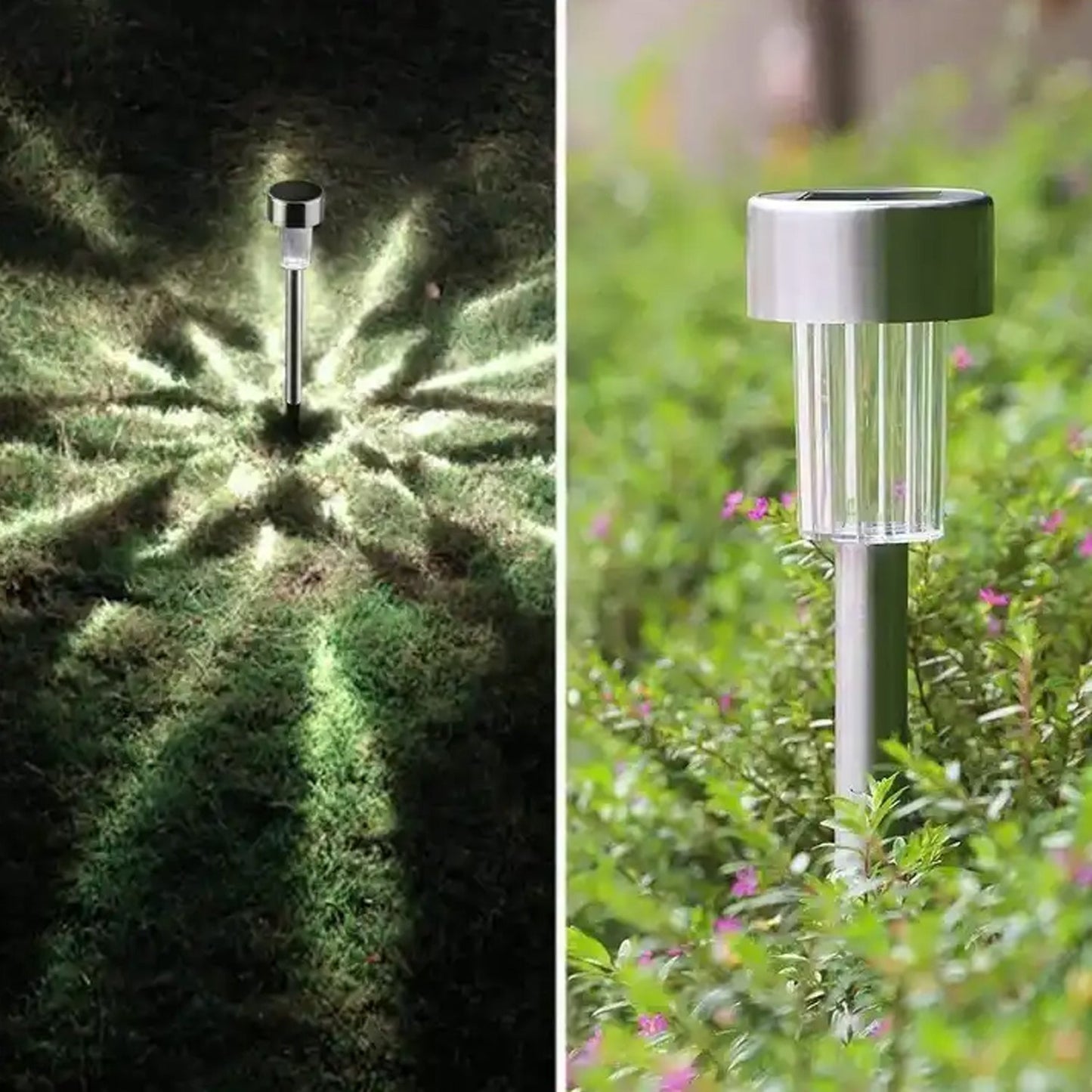 Solar Panel Led Spike Spot Light